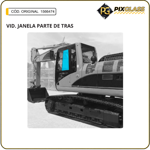 Vidro da Janela - Parte Traseira