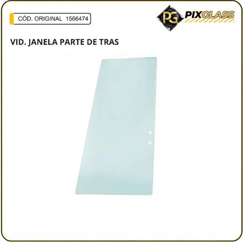 Vidro da Janela - Parte Traseira