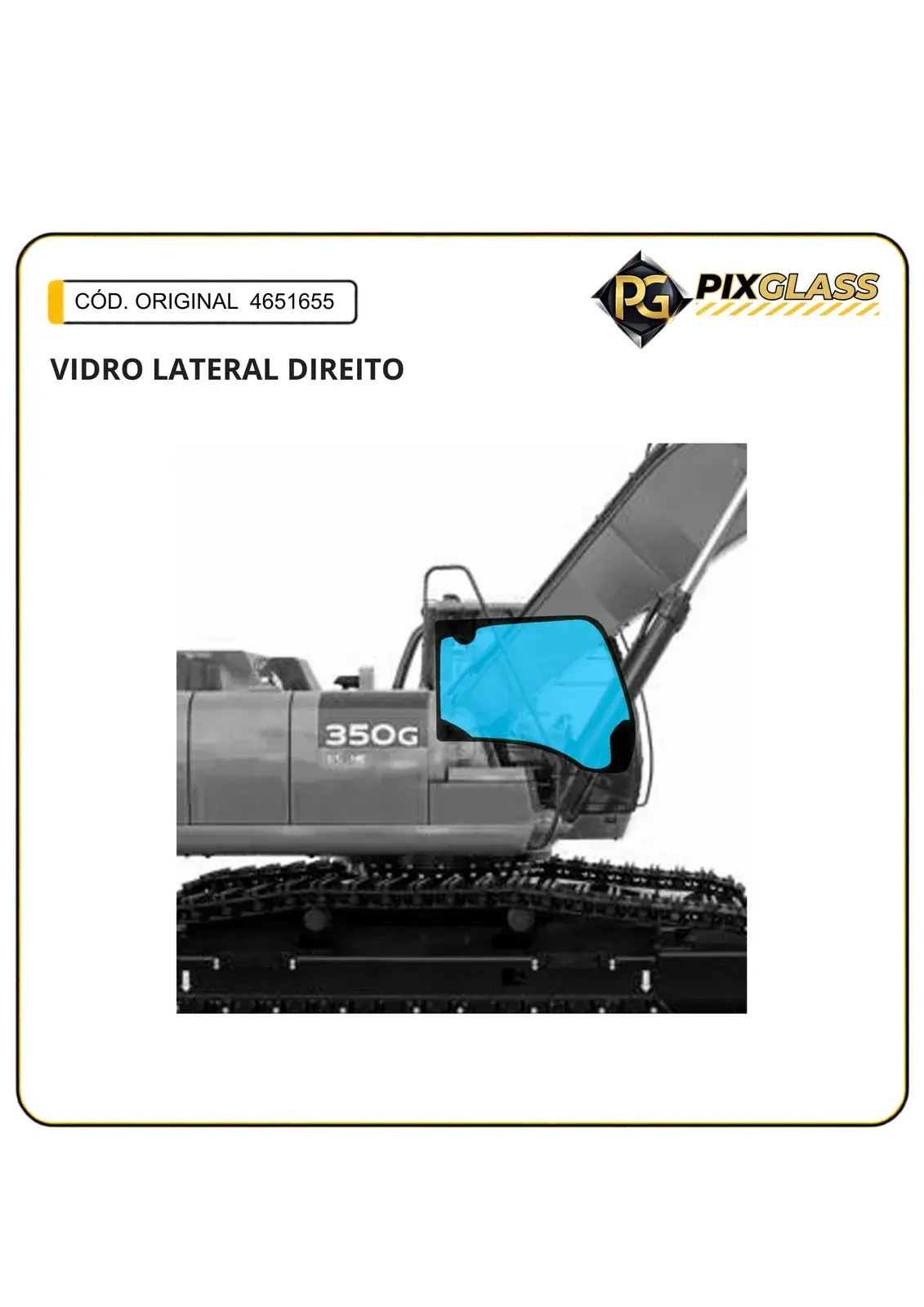 Vidro Lateral Direito