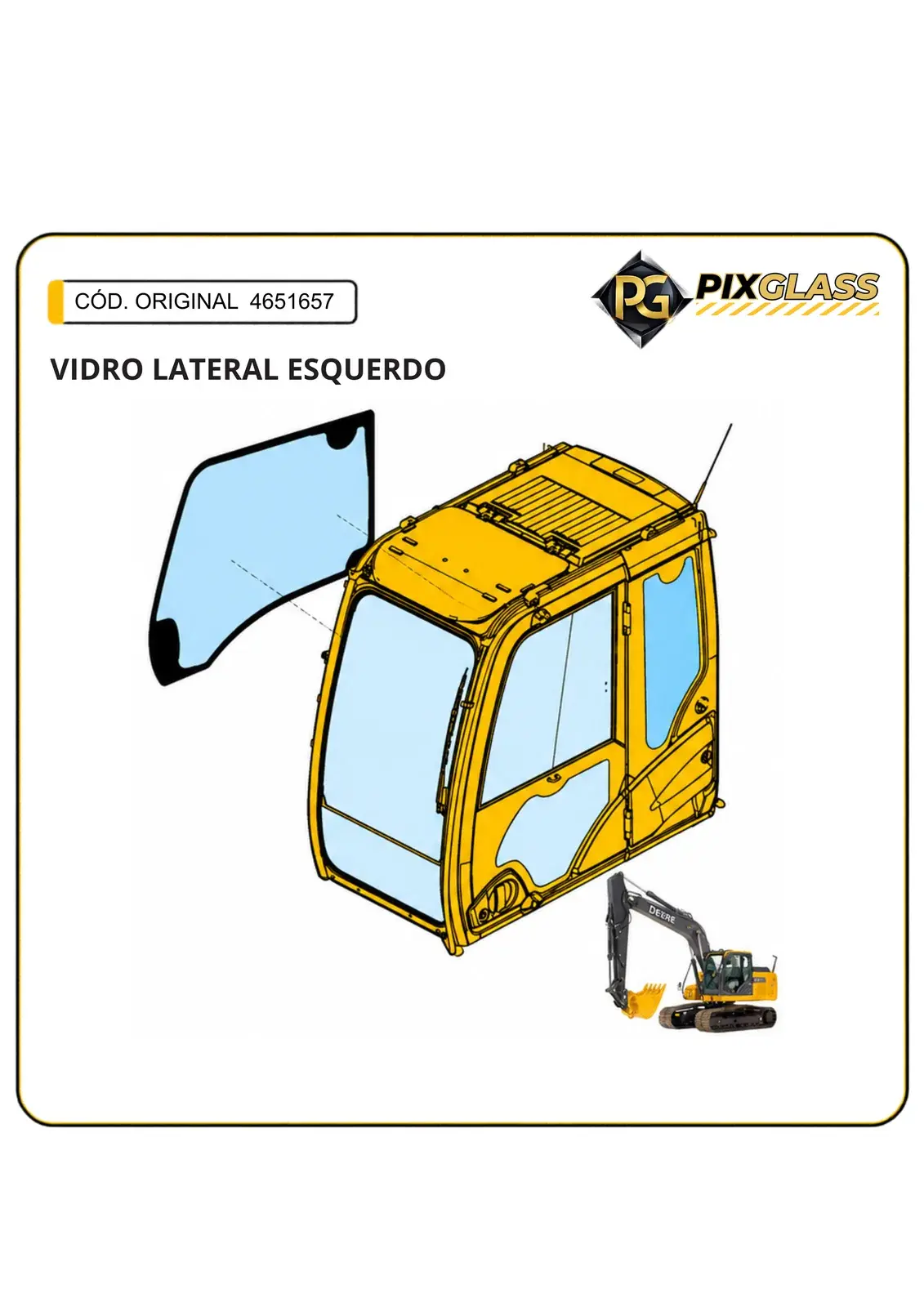 Vidro Lateral Esquerdo