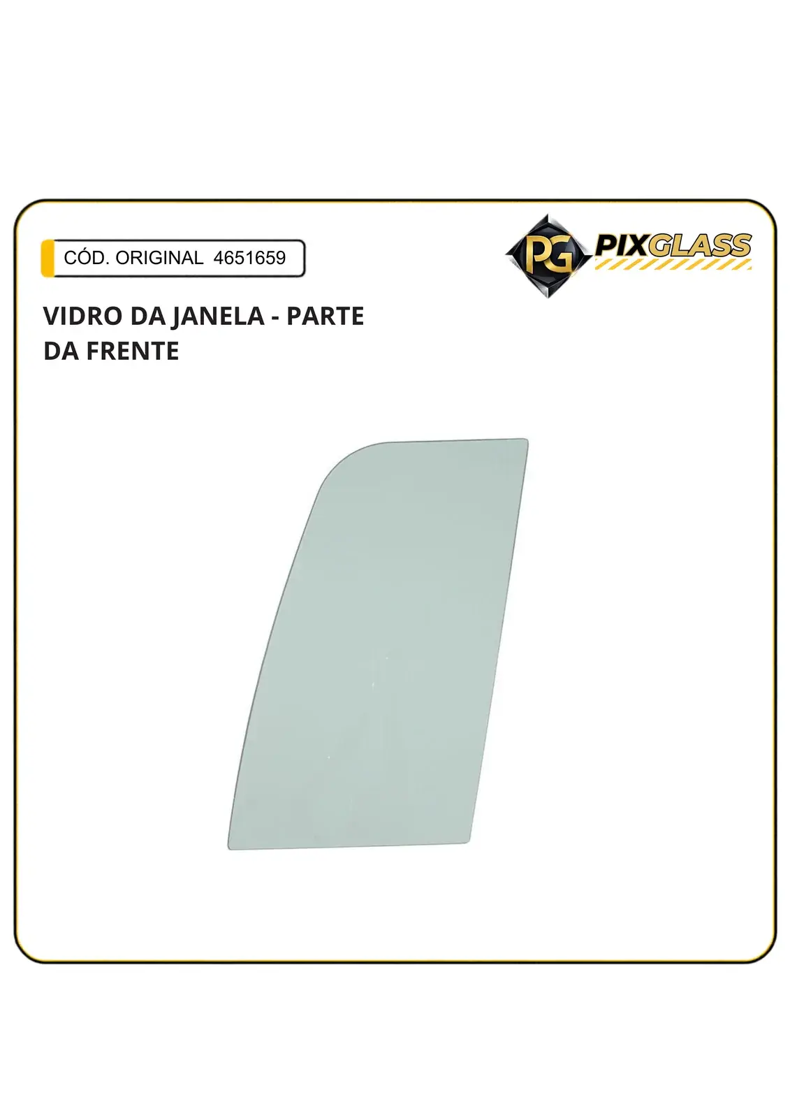 Vidro DA Janela - Parte DA Frente