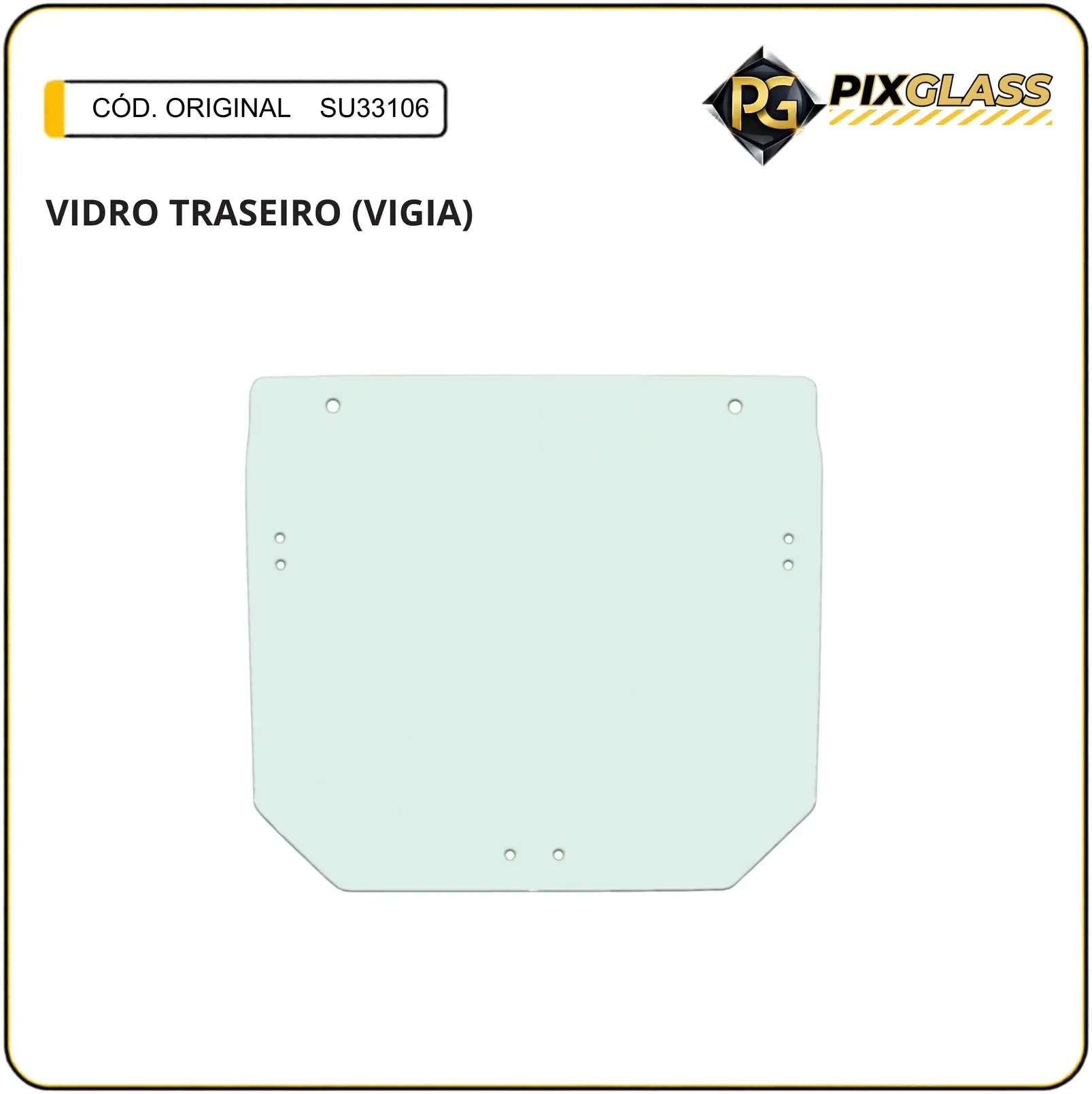 Vidro Traseiro (vigia)