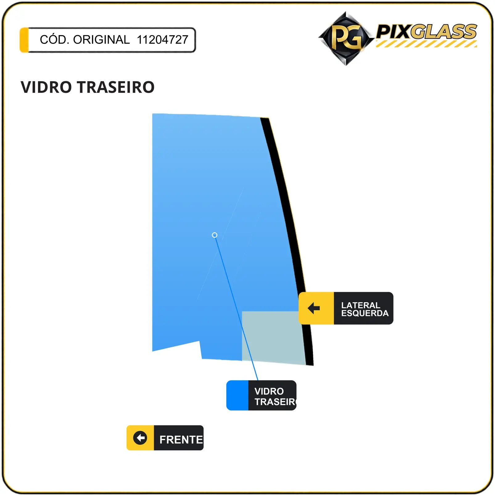 Vidro Traseiro