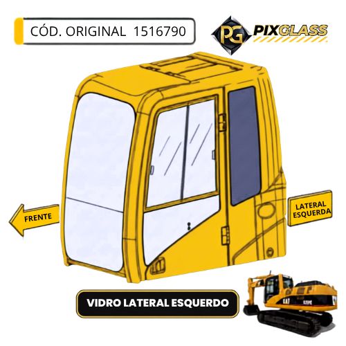 Vidro Lateral Esquerdo