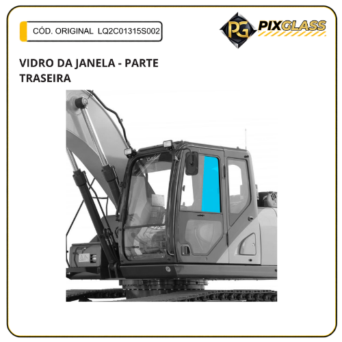 Vidro DA Janela - Parte Traseira