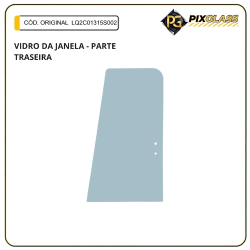 Vidro DA Janela - Parte Traseira