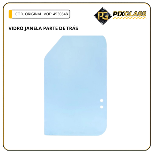 Vidro da Janela - Parte de Trás