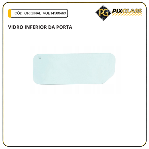 Vidro Inferior da Porta