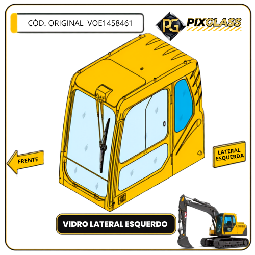 Vidro Lateral Esquerdo