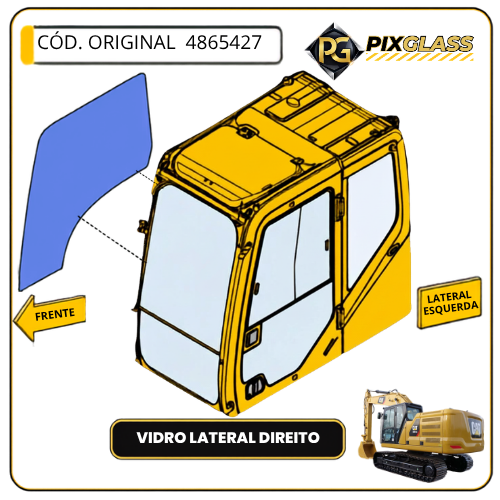 Vidro Lateral Direito