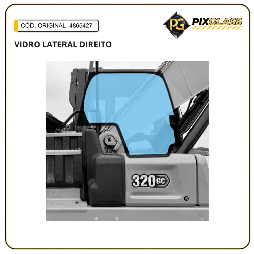 Vidro Lateral Direito
