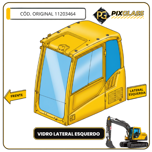 Vidro Lateral Esquerdo