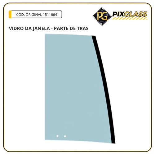 Vidro da Janela - Parte de Trás