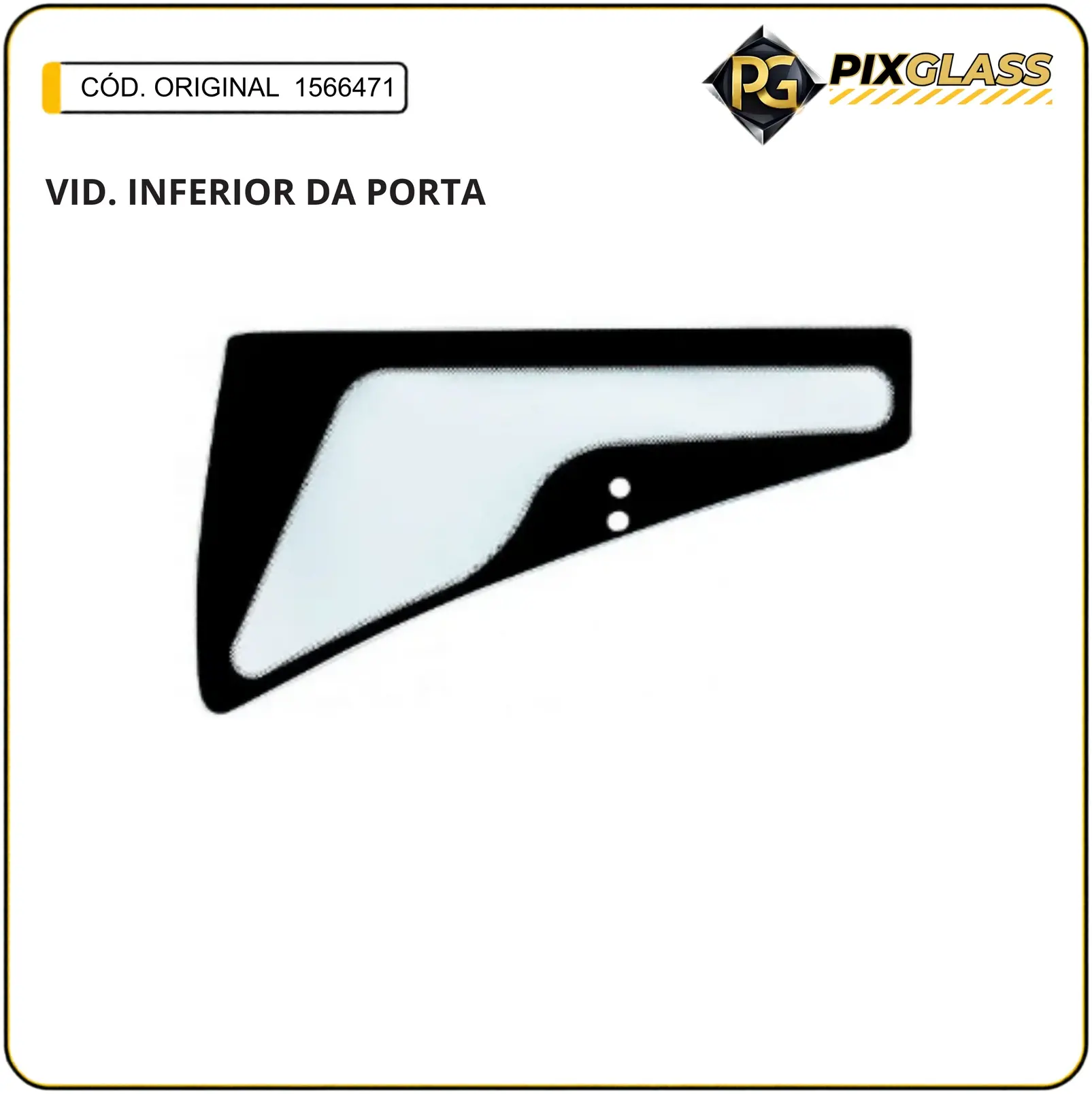 Vidro Inferior DA Porta