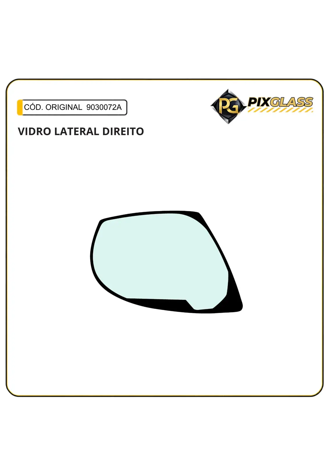 Vidro Lateral Direito