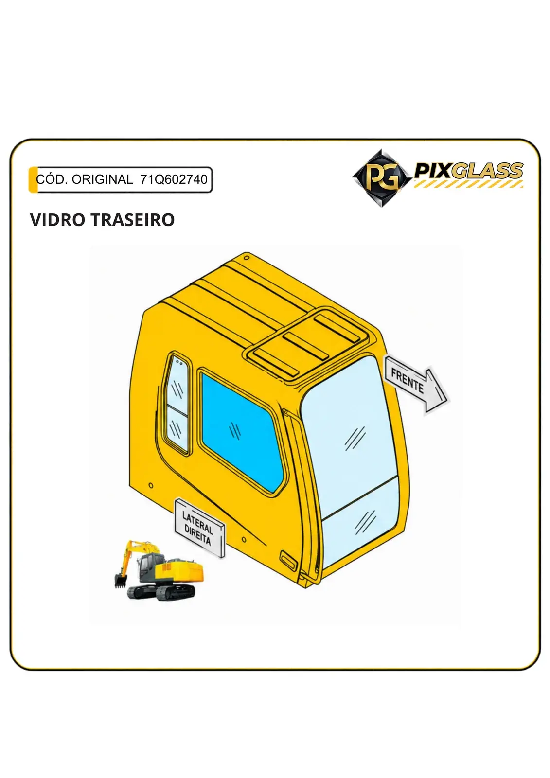 Vidro Traseiro