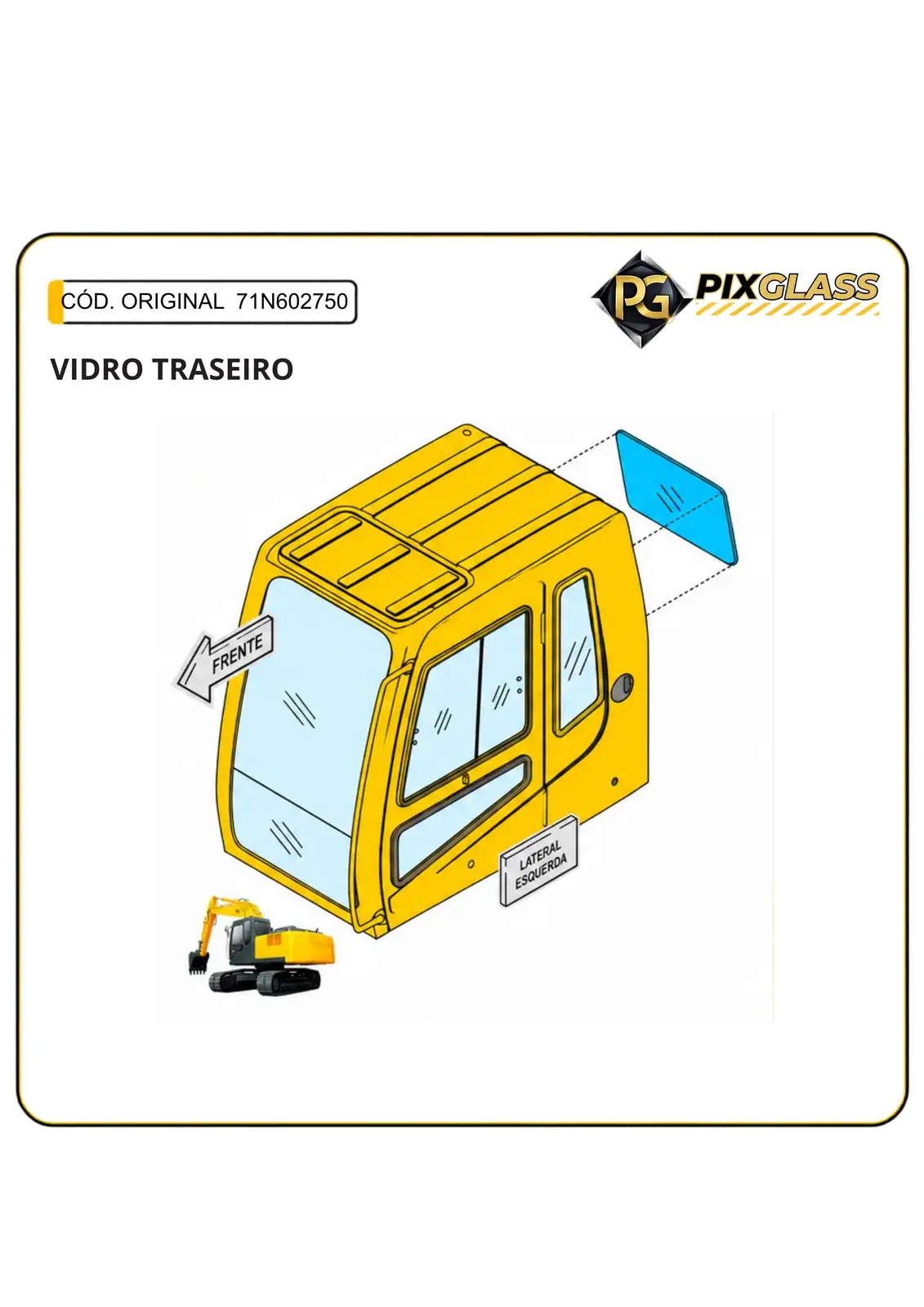 Vidro Traseiro