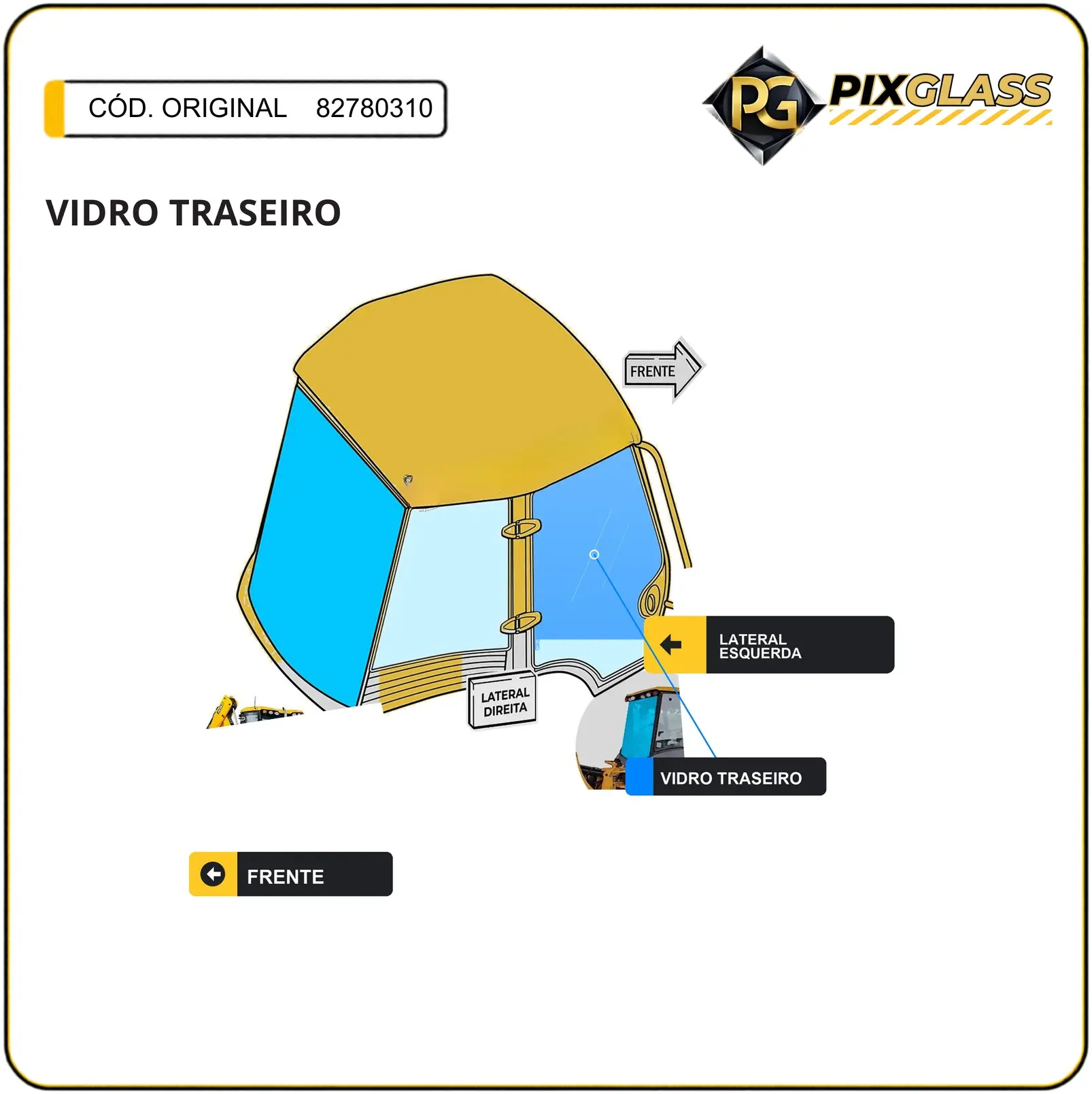 Vidro Traseiro