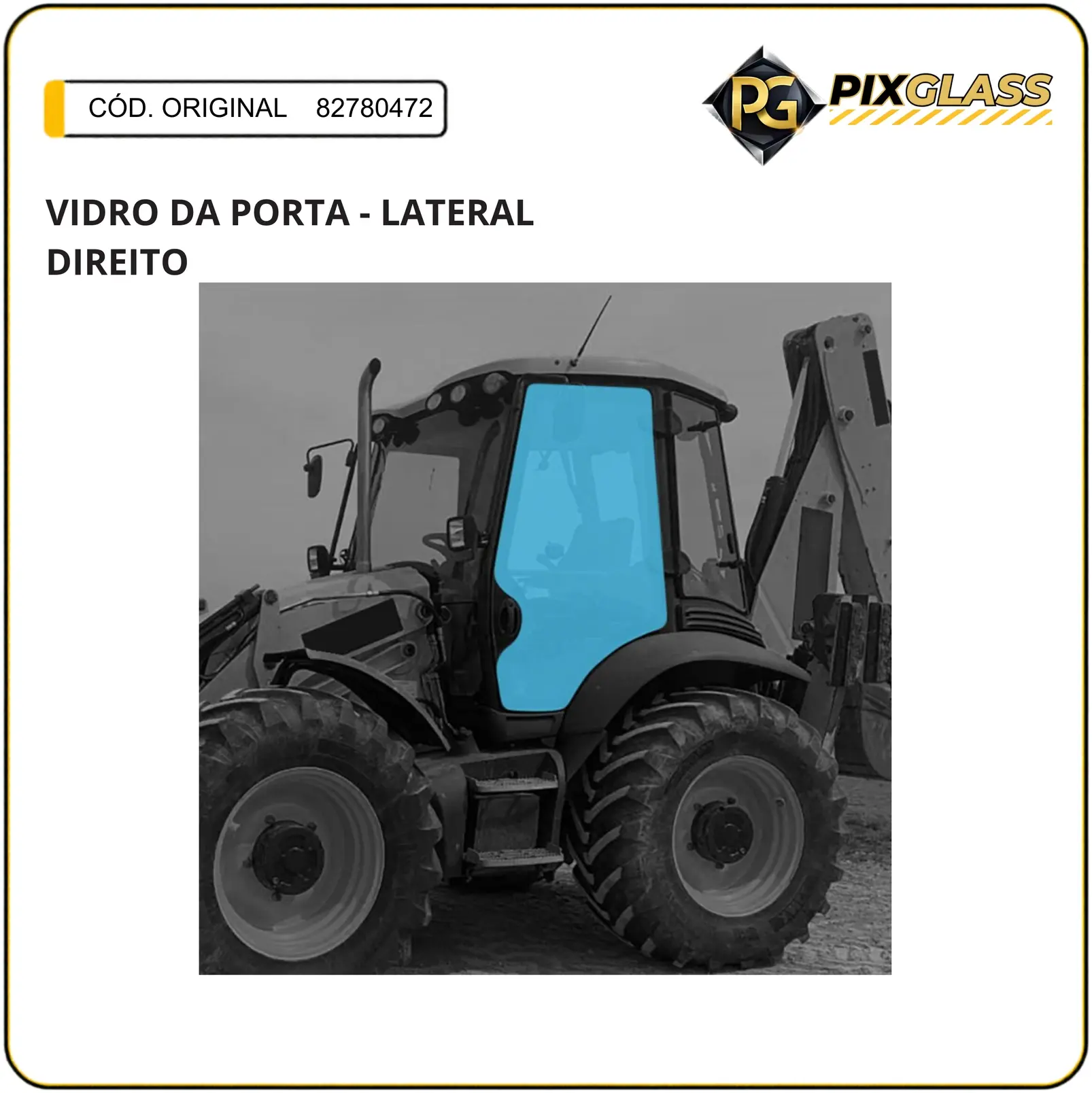 Vidro DA Porta - Lateral Esquerdo