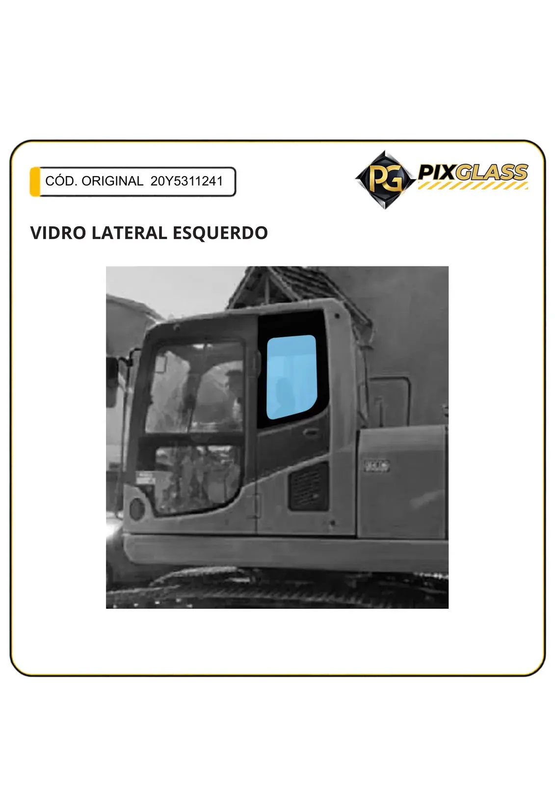 Vidro Lateral Esquerdo
