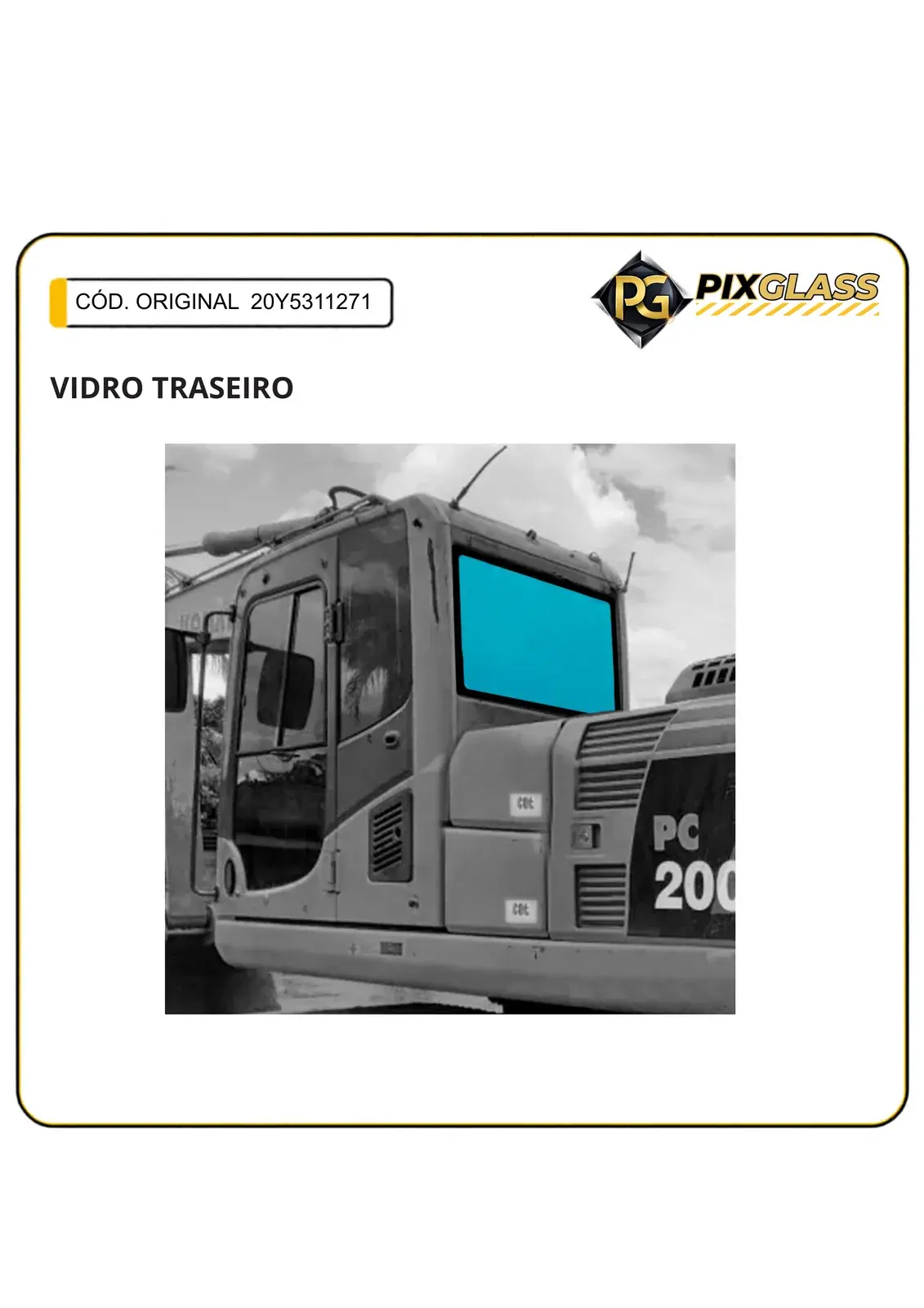 Vidro Traseiro