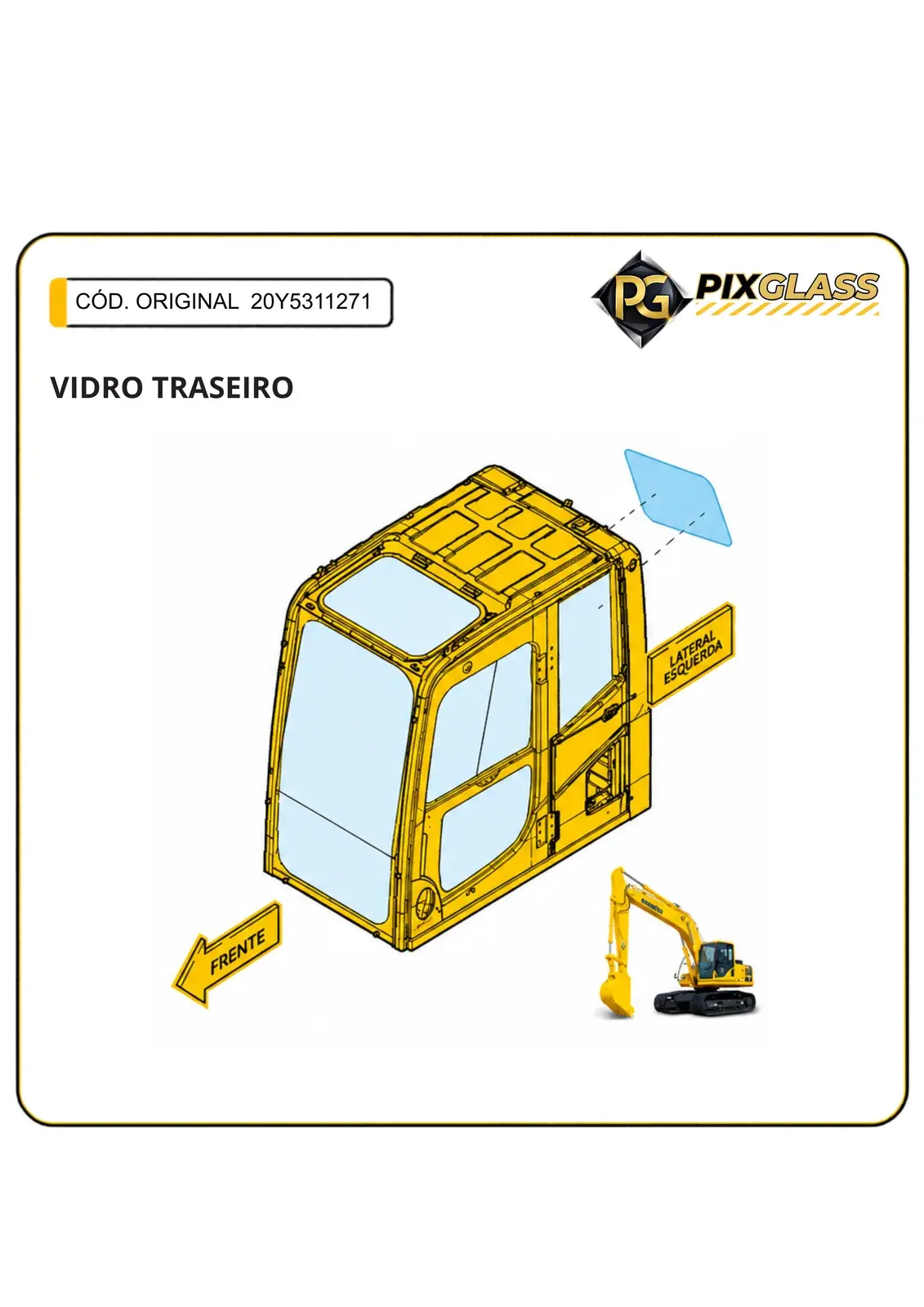 Vidro Traseiro