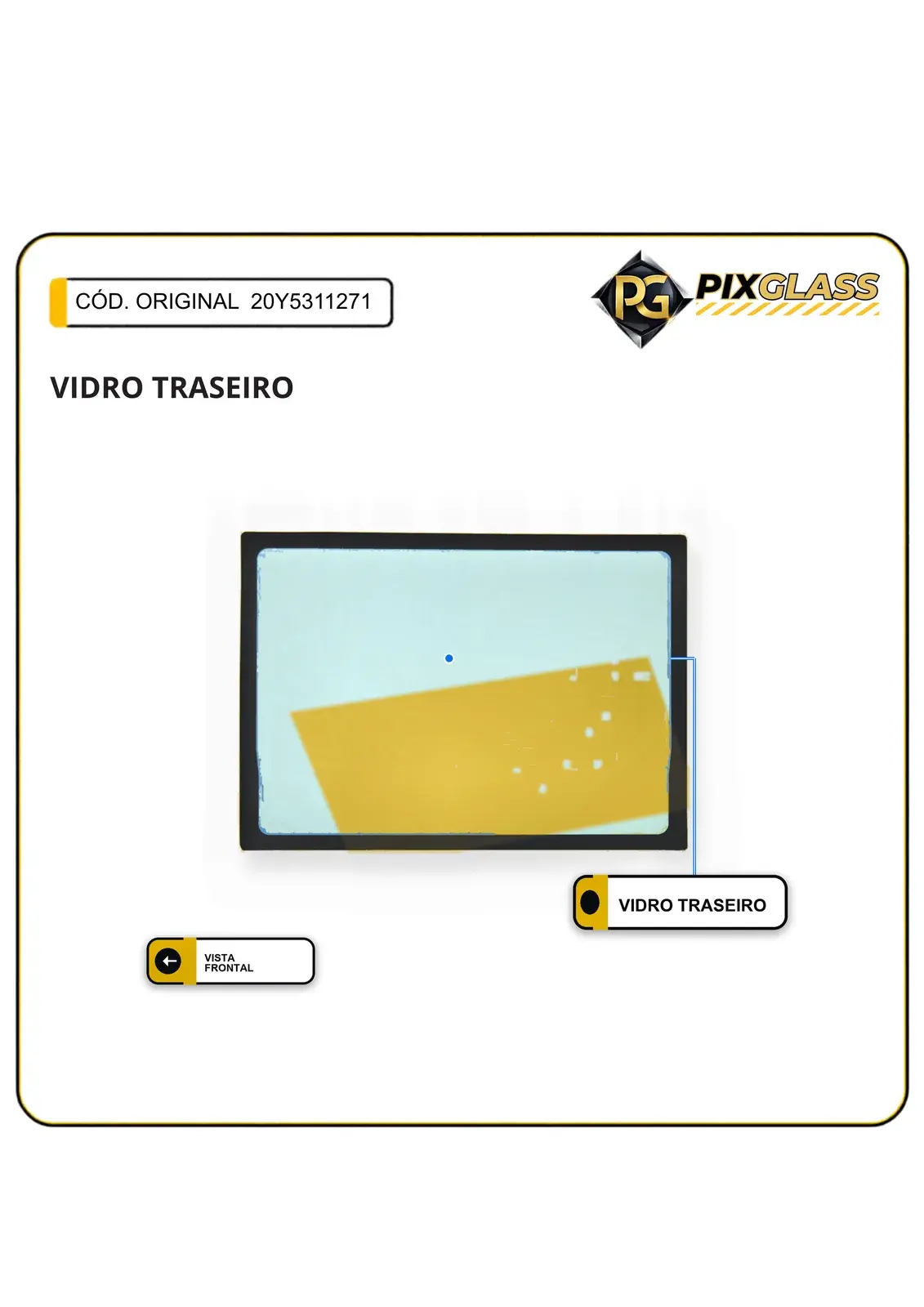 Vidro Traseiro