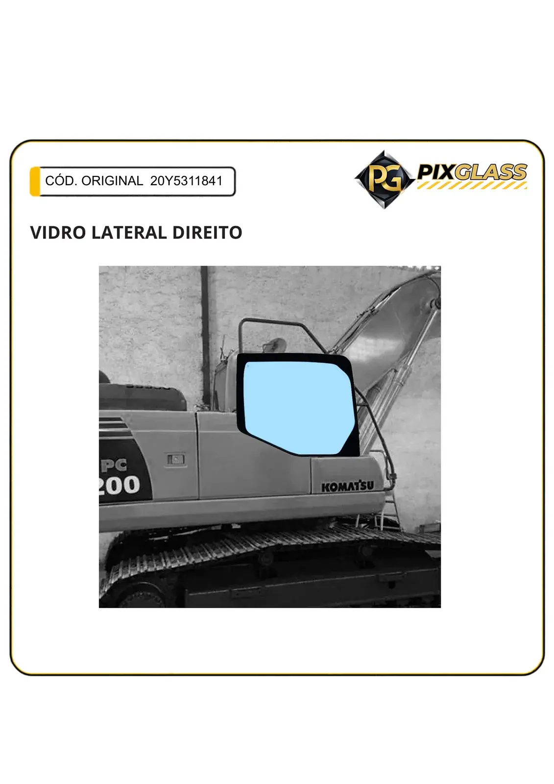 Vidro Lateral Direito