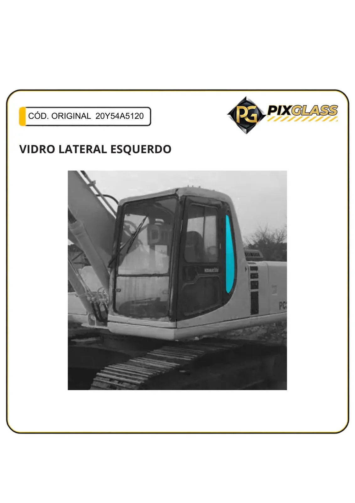 Vidro Lateral Esquerdo