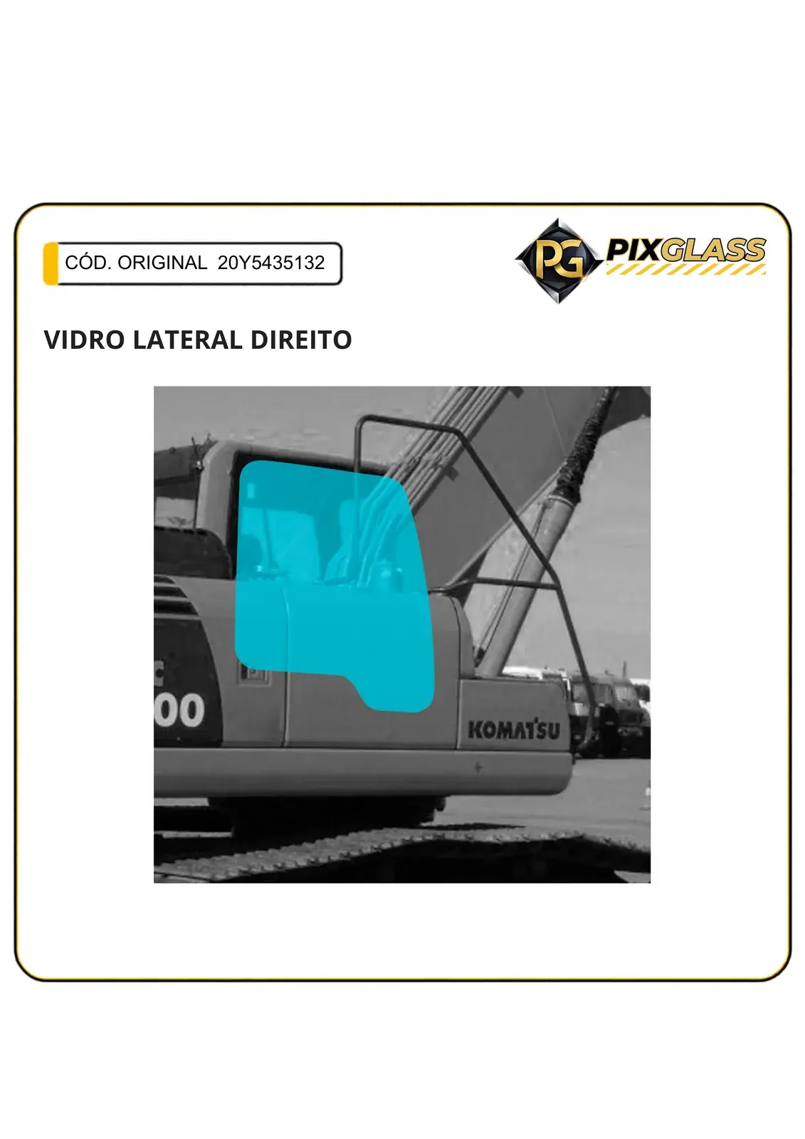 Vidro Lateral Direito