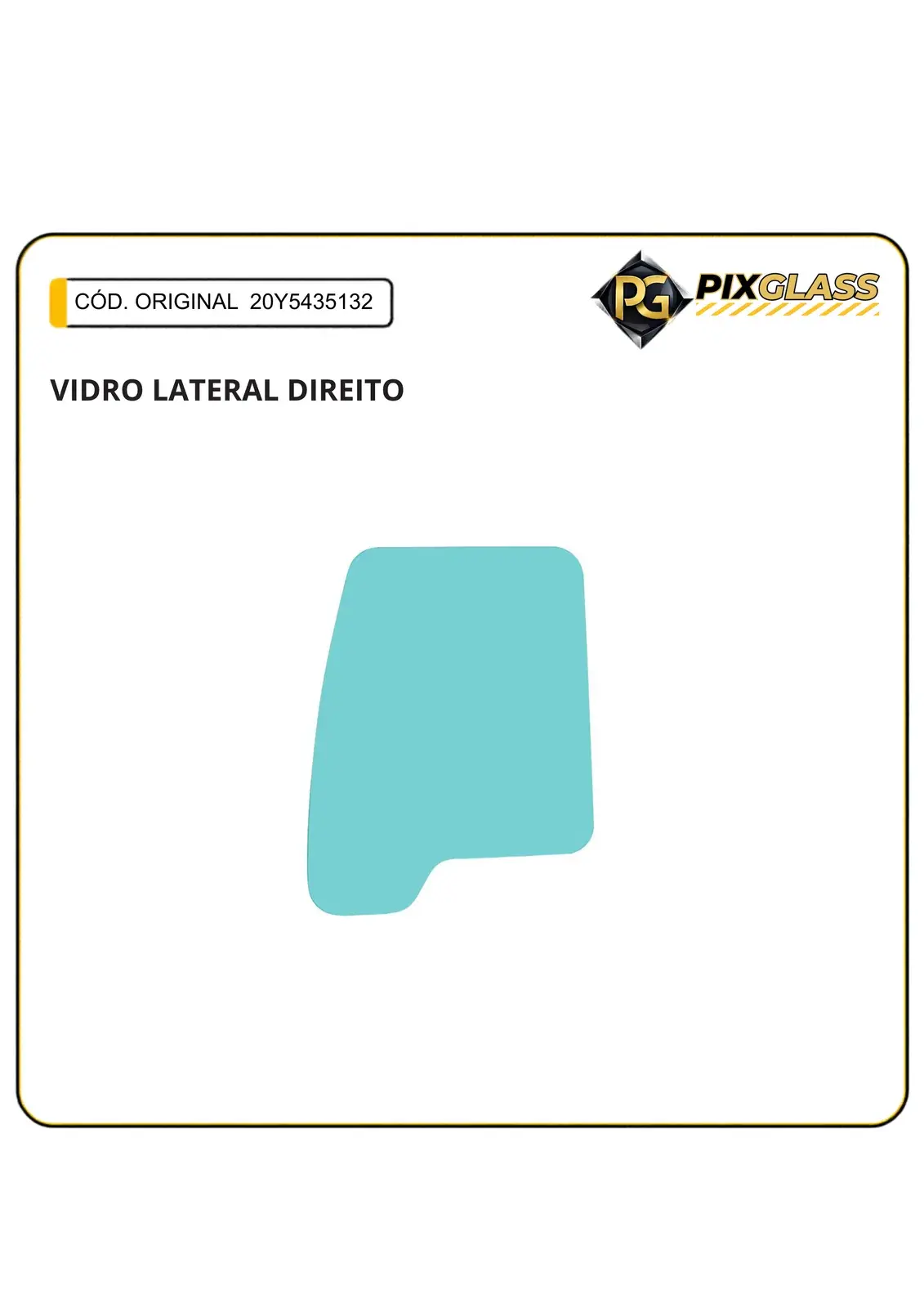 Vidro Lateral Direito