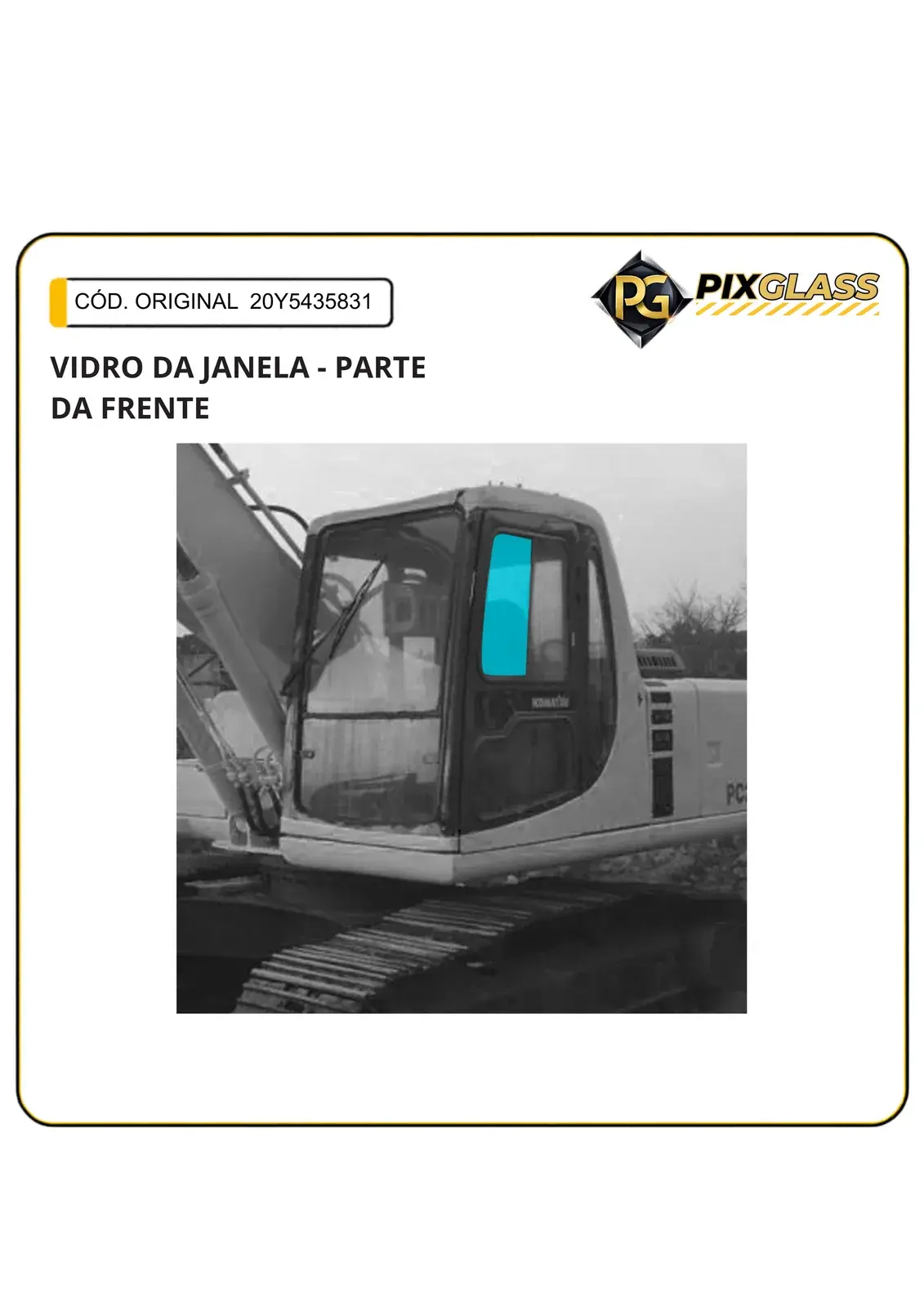 Vidro DA Janela - Parte DA Frente