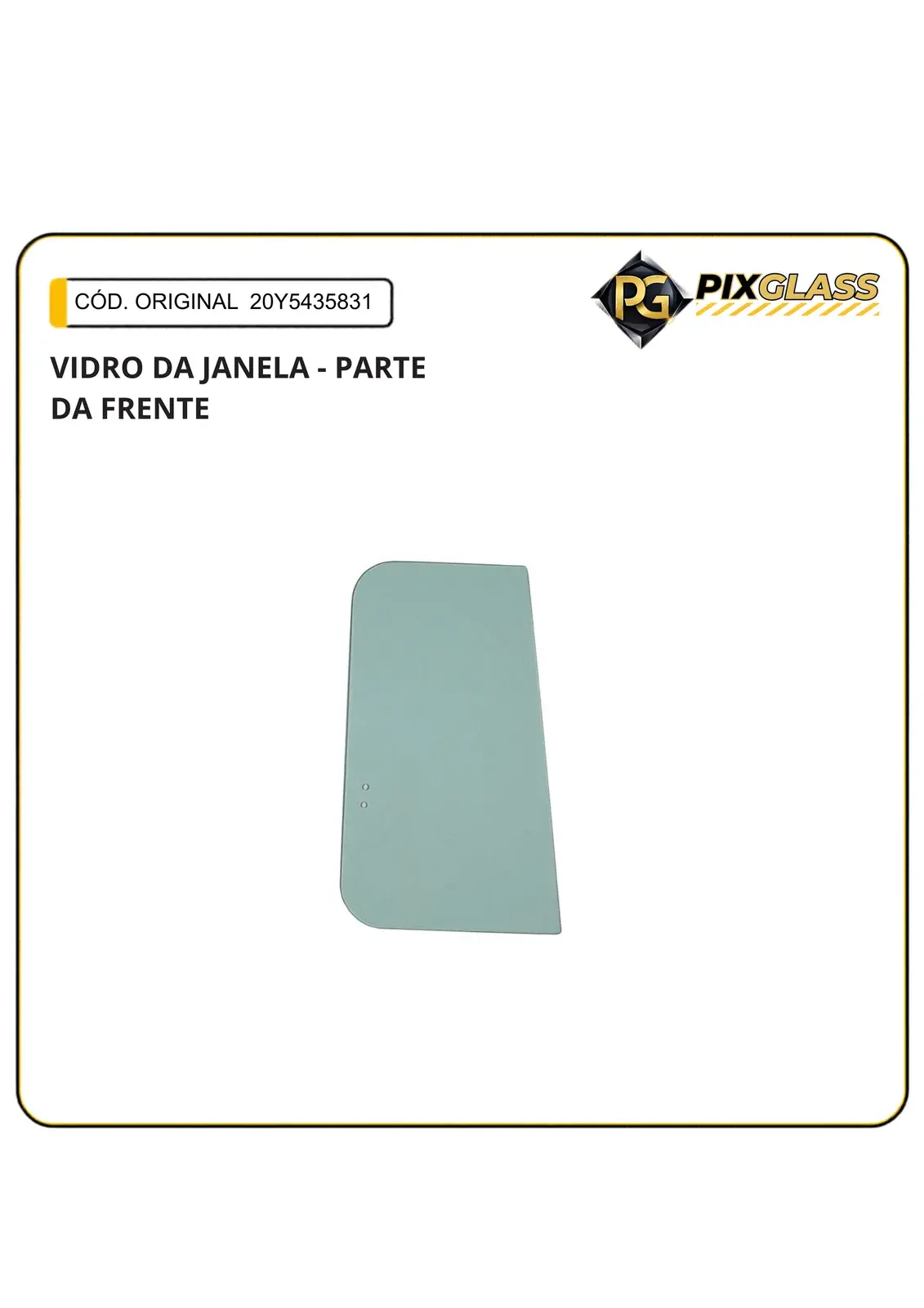 Vidro DA Janela - Parte DA Frente
