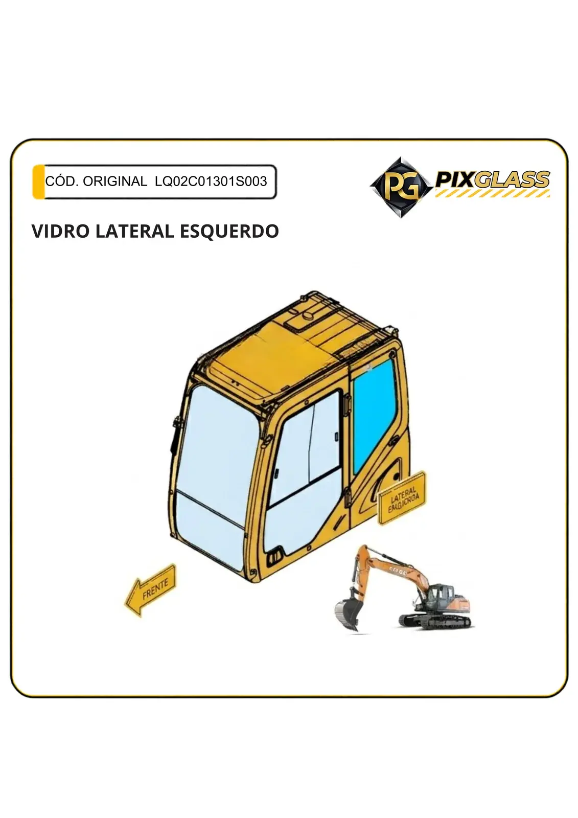 Vidro Lateral Esquerdo