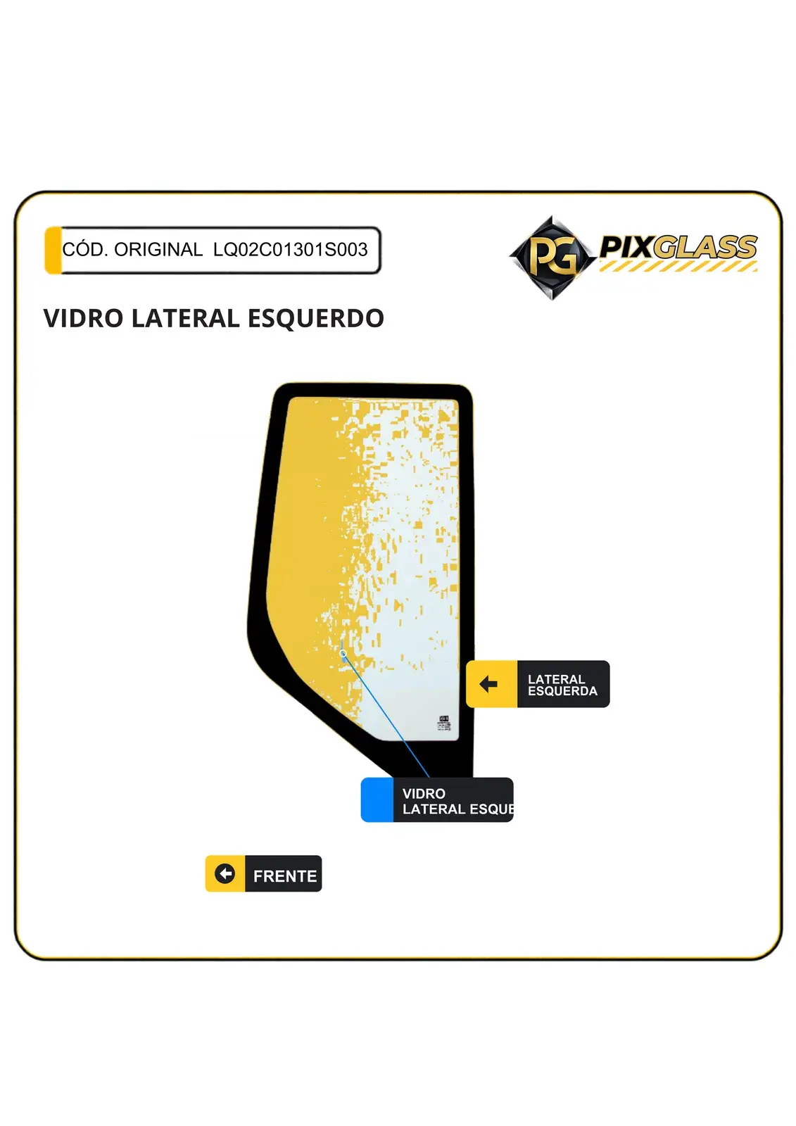 Vidro Lateral Esquerdo