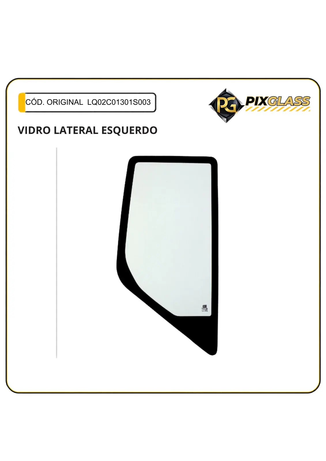 Vidro Lateral Esquerdo