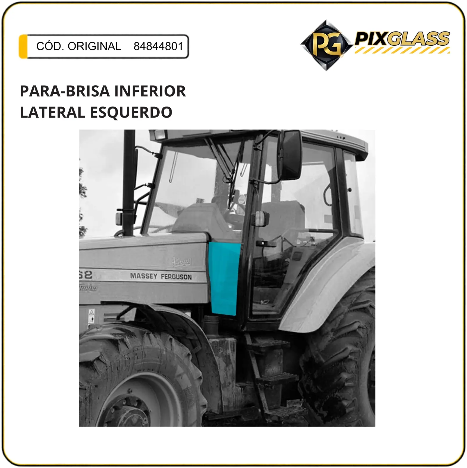 Para-Brisa Inferior Lateral Esquerdo