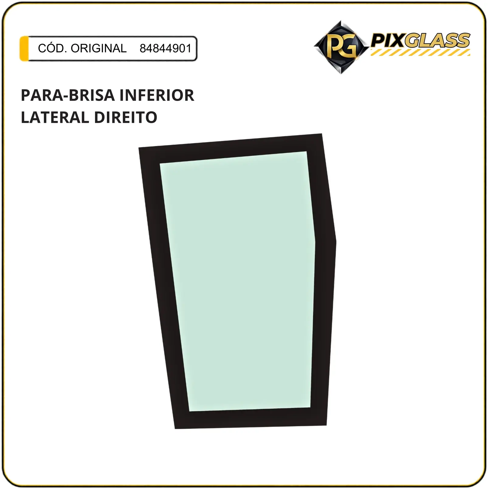Para-Brisa Inferior Lateral Direito