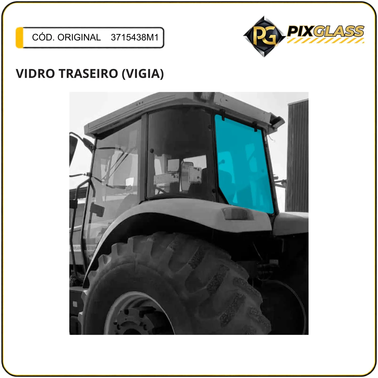 Vidro Traseiro (vigia)