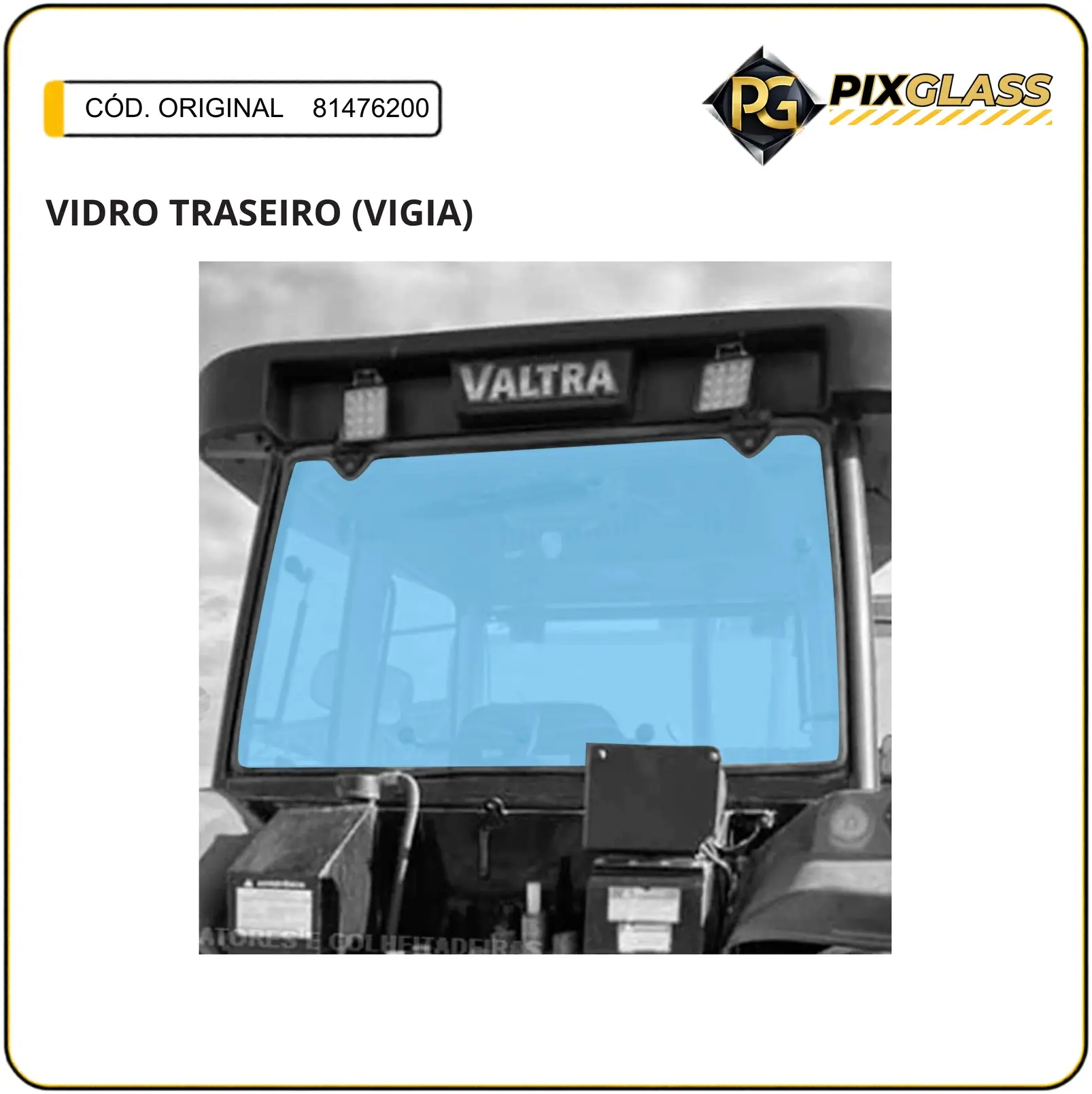 Vidro Traseiro (vigia)